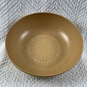 Vintage Ellingers #100 Agatized Wood Large 9 inch Serving Bowl Farmhouse Decor